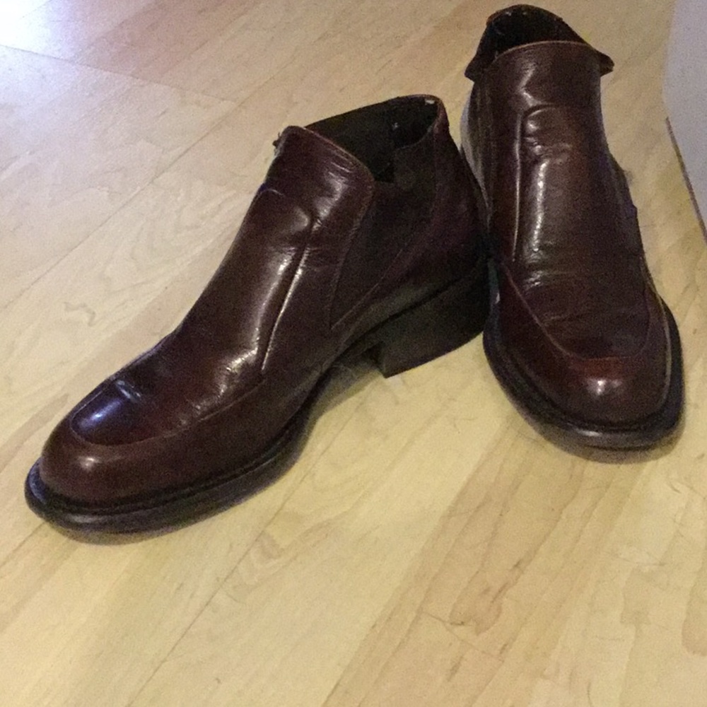 Leather Booties - Picture 2 of 6
